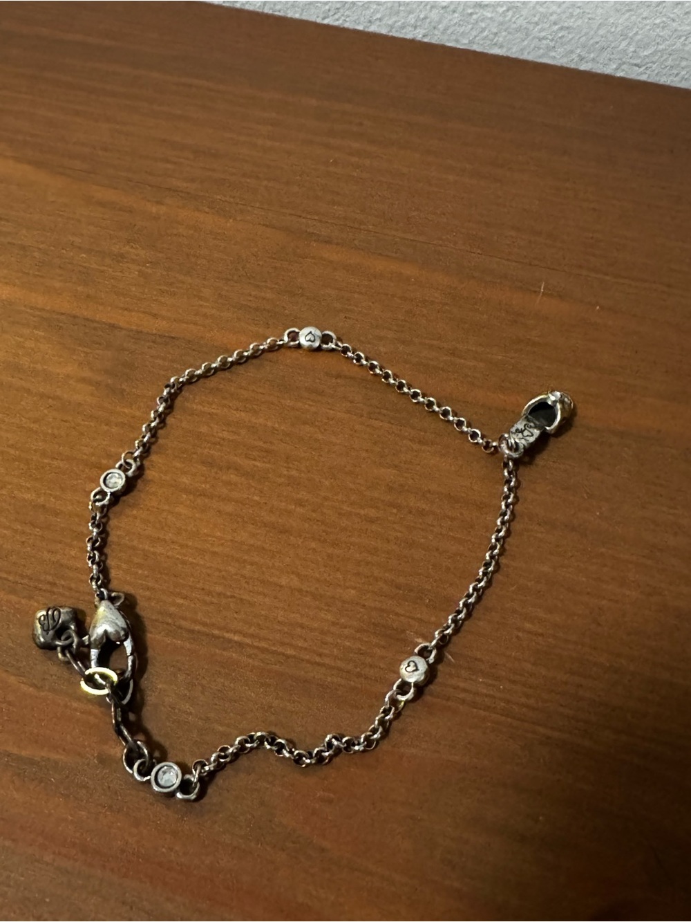 Brighton Silver Chain anklet
